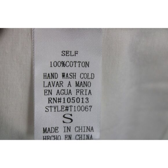 Savanna Jane Going The Distance Embroidered Tank W/peplum Waist Size Small New - Picture 7 of 7